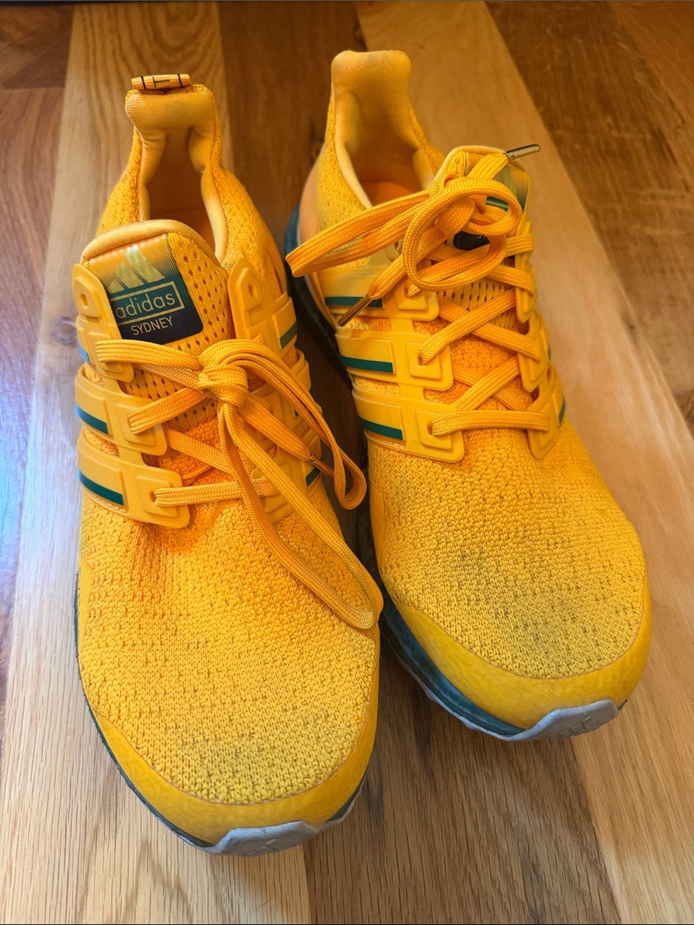 adidas Yellow Sydney Athletic Sneakers